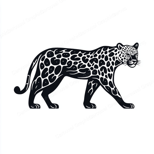 Leopard Vector Graphic preview