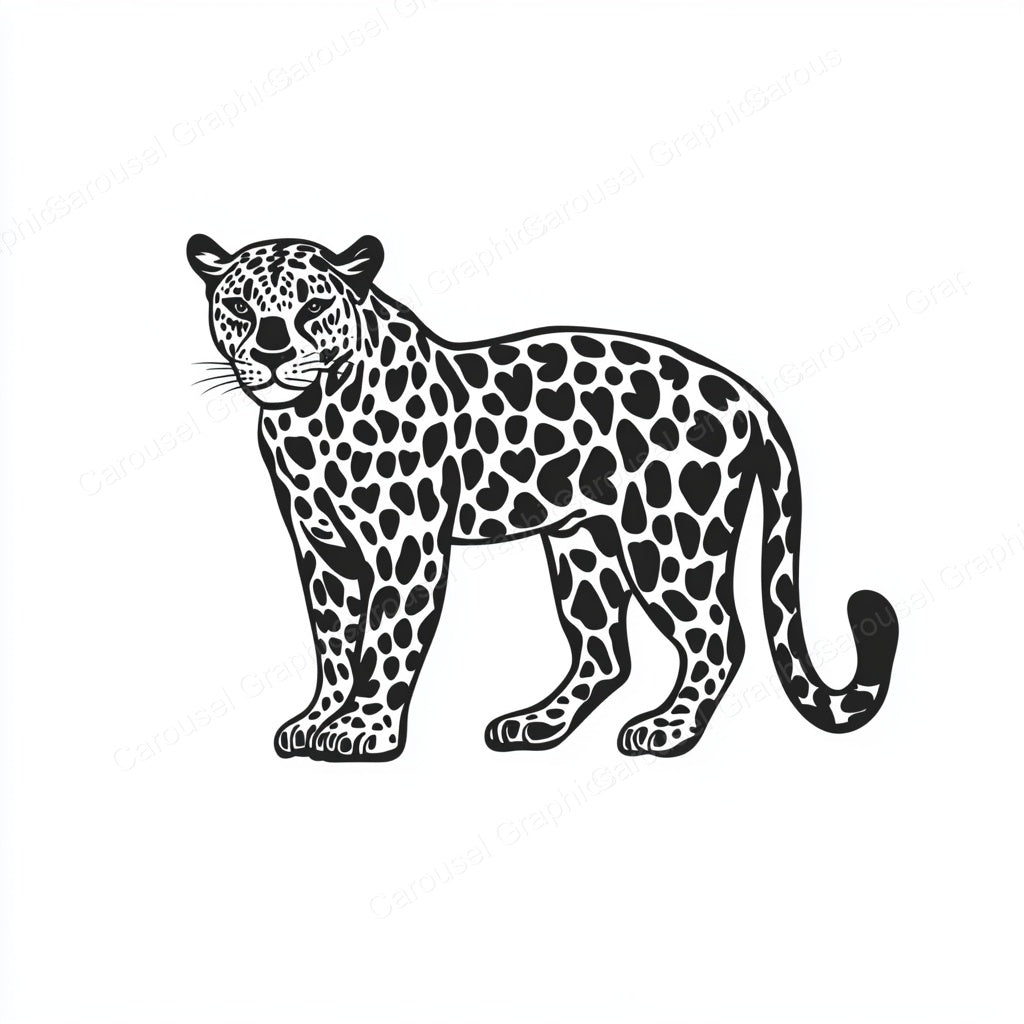 Leopard Vector Graphic preview