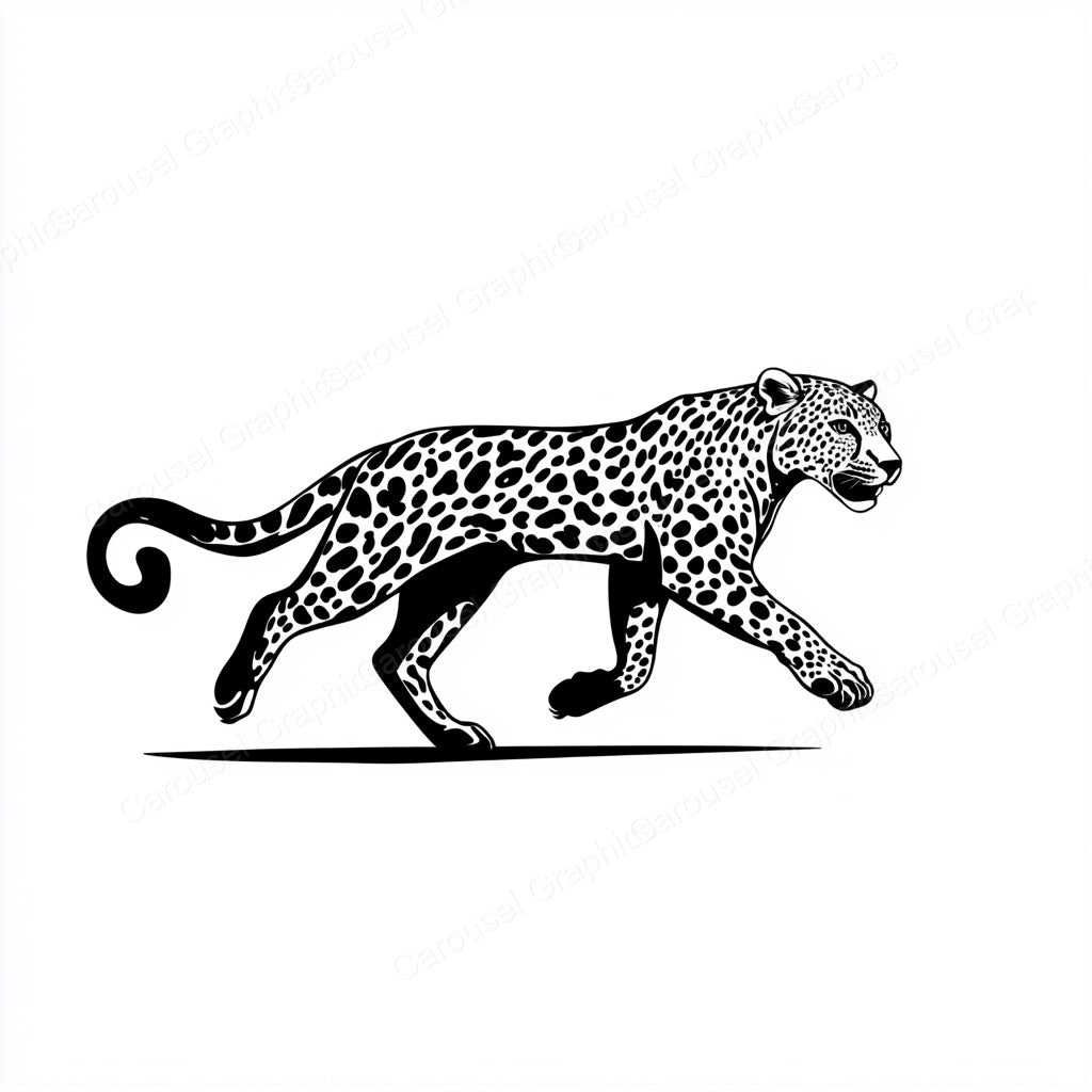 Leopard Vector Graphic preview