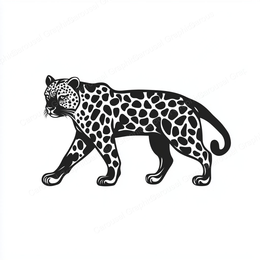 Leopard Vector Graphic preview