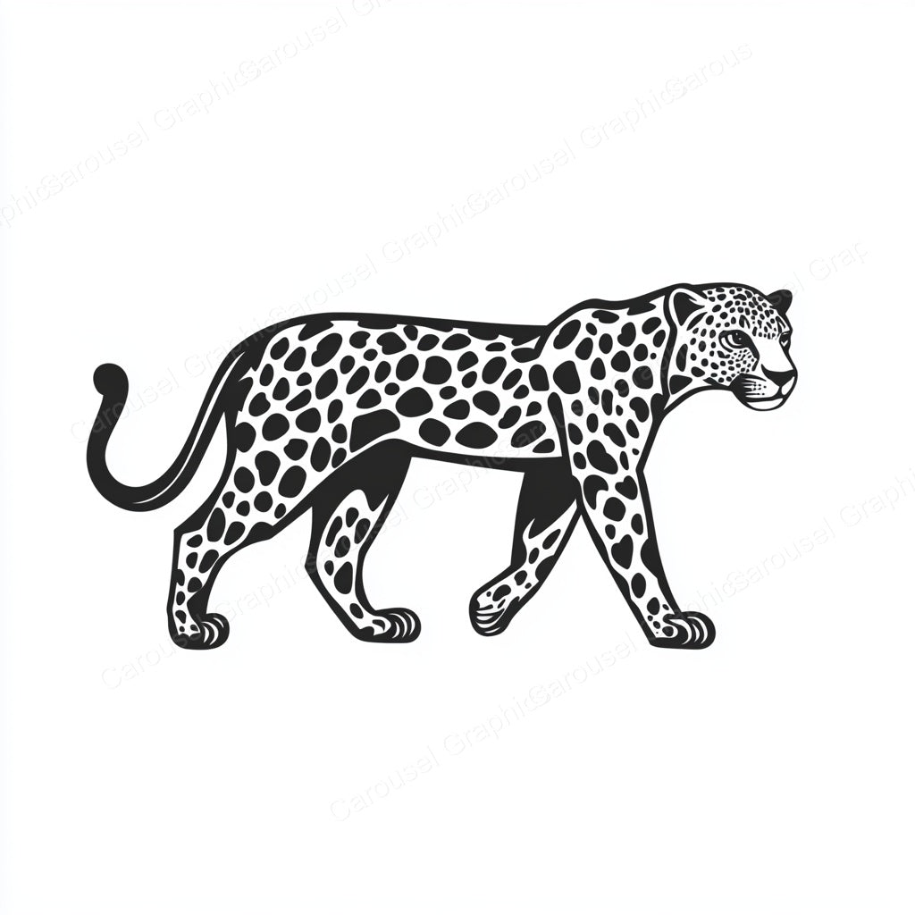 Leopard Vector Graphic preview