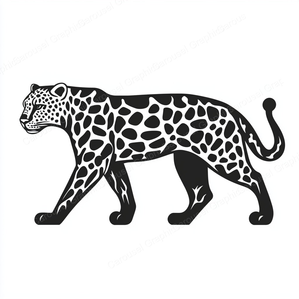 Leopard Vector Graphic preview