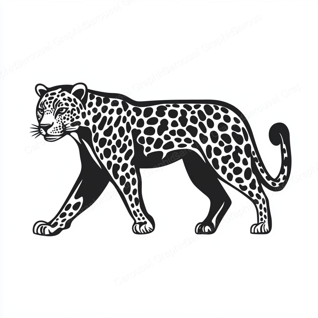 Leopard Vector Graphic preview
