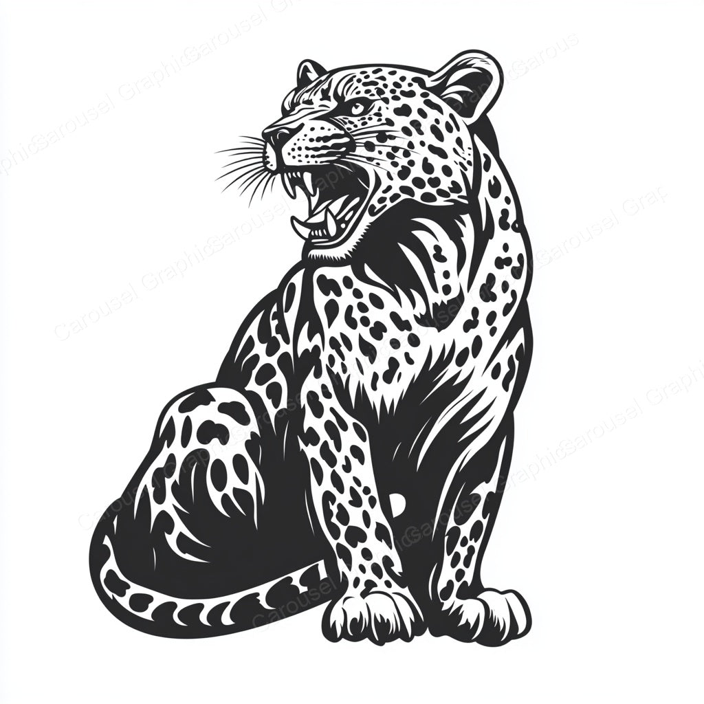 Leopard Vector Graphic preview