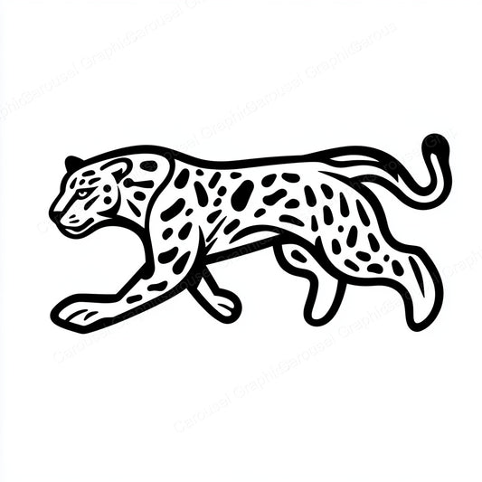 Leopard Vector Graphic preview