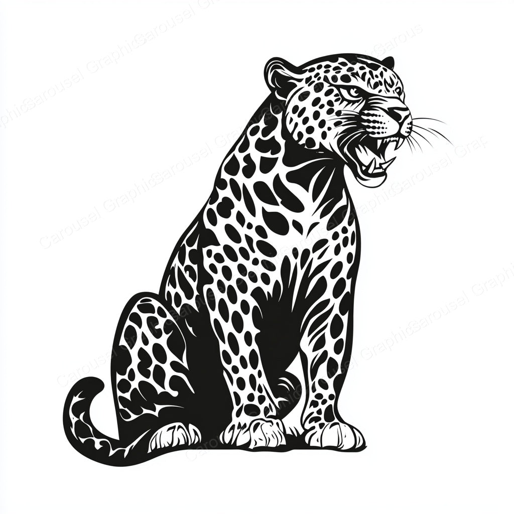 Leopard Vector Graphic preview
