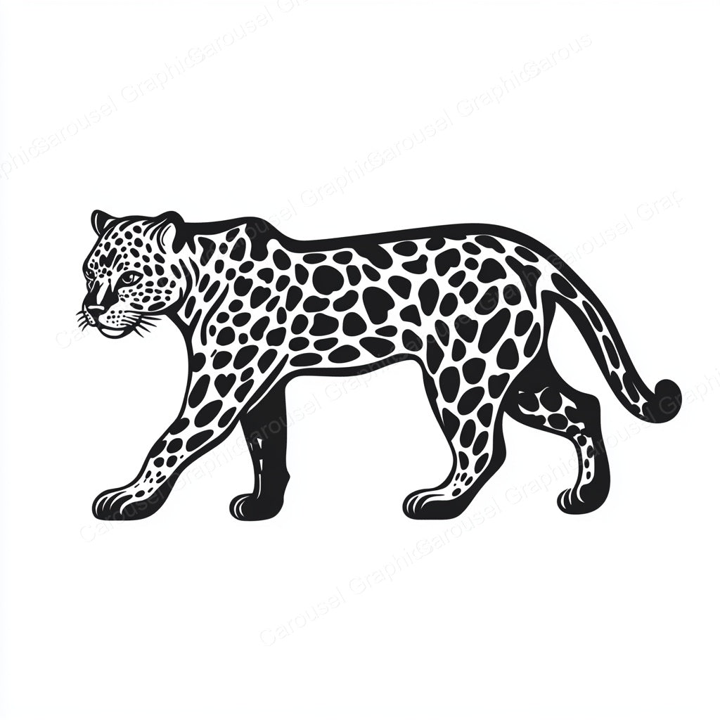 Leopard Vector Graphic preview