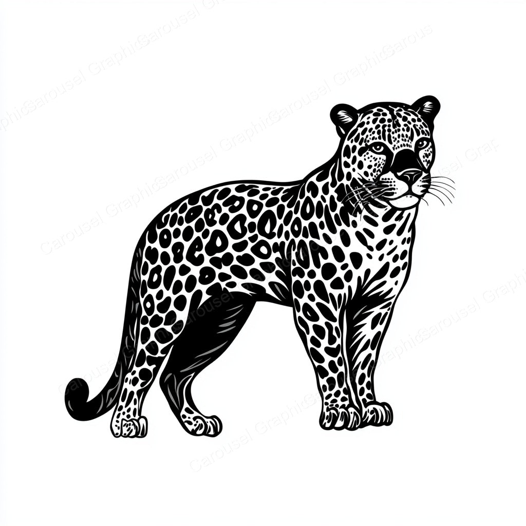 Leopard Vector Graphic preview
