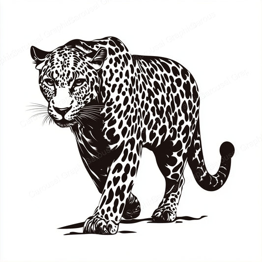 Leopard Vector Graphic preview