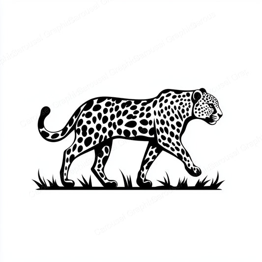 Leopard Vector Graphic preview