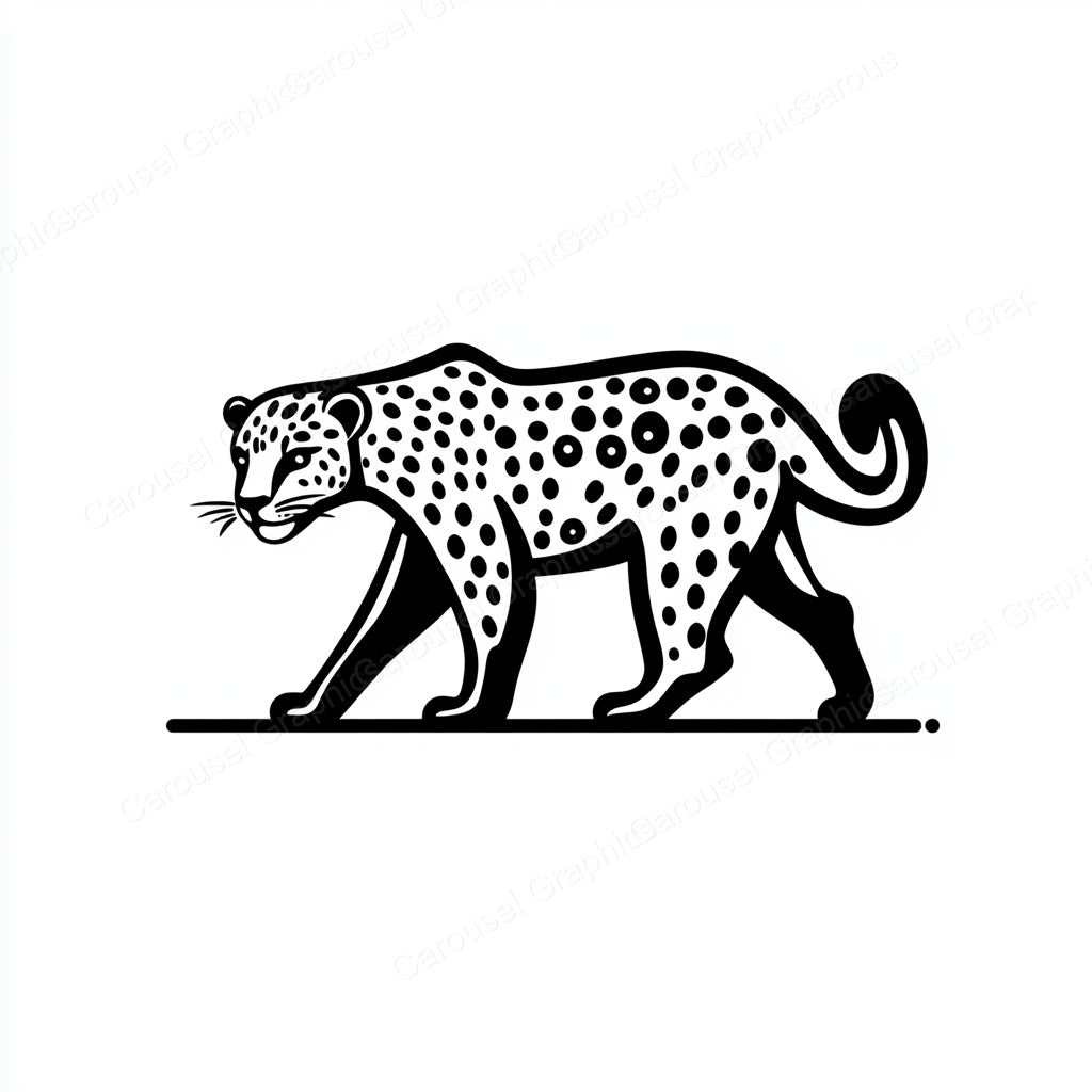 Leopard Vector Graphic preview