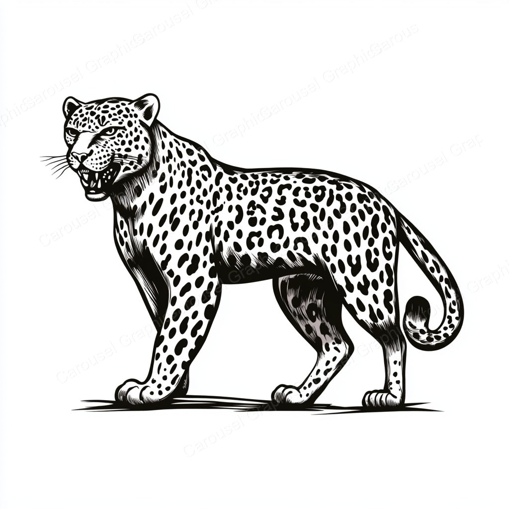 Leopard Vector Graphic preview