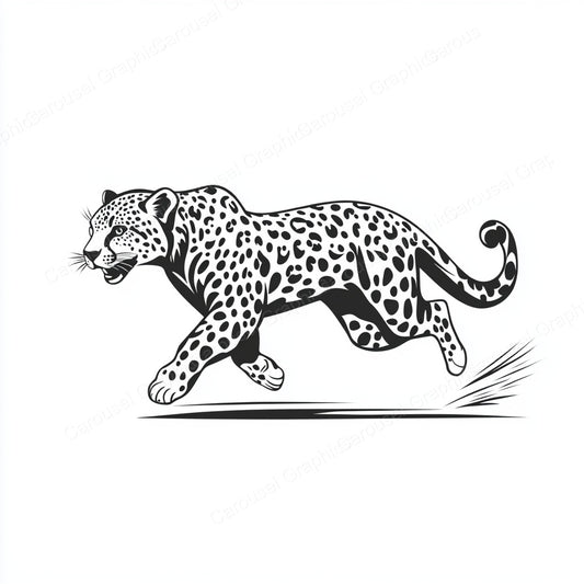 Leopard Vector Graphic preview