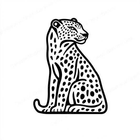 Leopard Vector Graphic preview