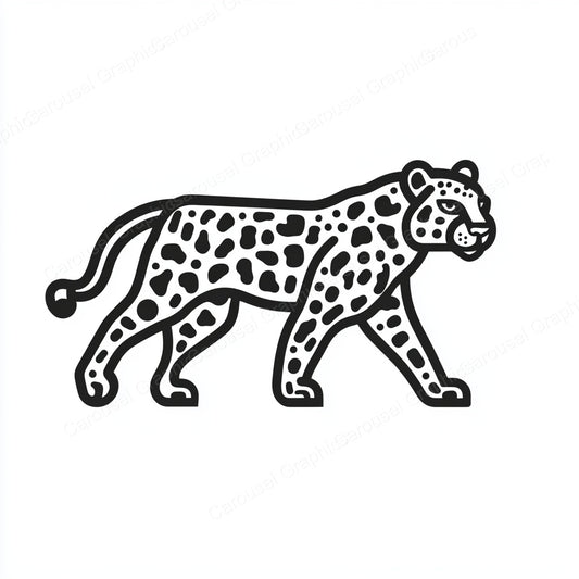 Leopard Vector Graphic preview