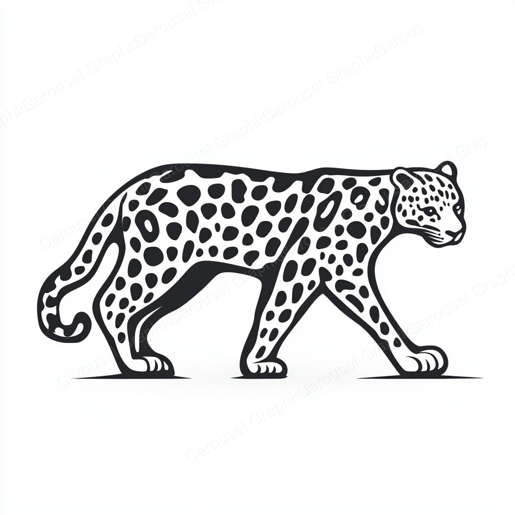 Leopard Vector Graphic preview