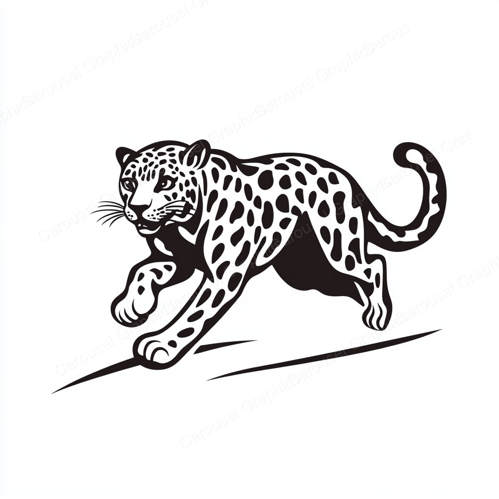 Leopard Vector Graphic preview