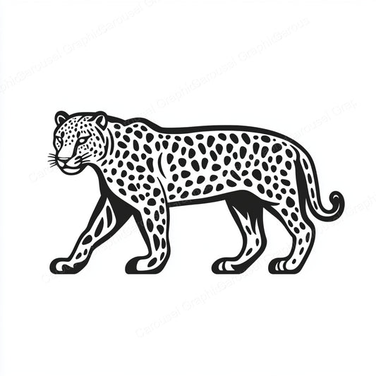 Leopard Vector Graphic preview