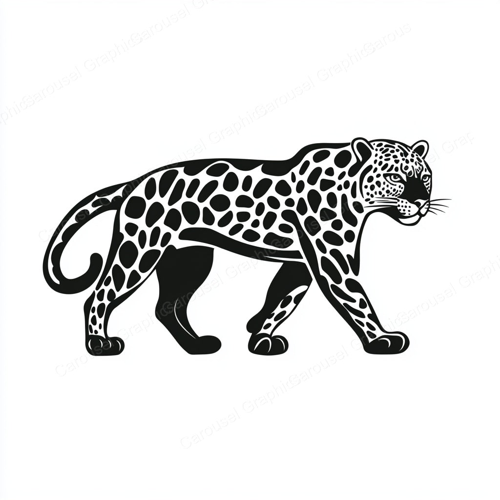 Leopard Vector Graphic preview