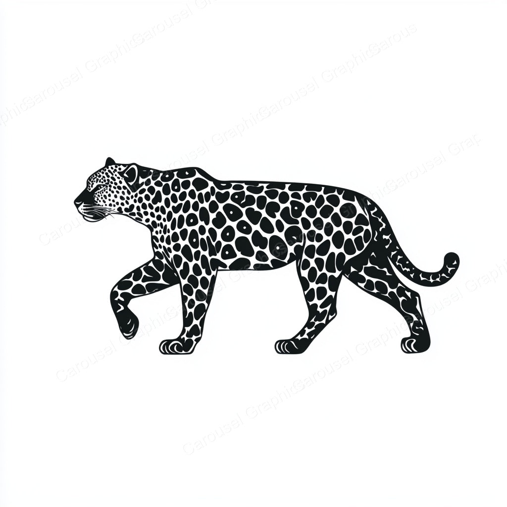 Leopard Vector Graphic preview