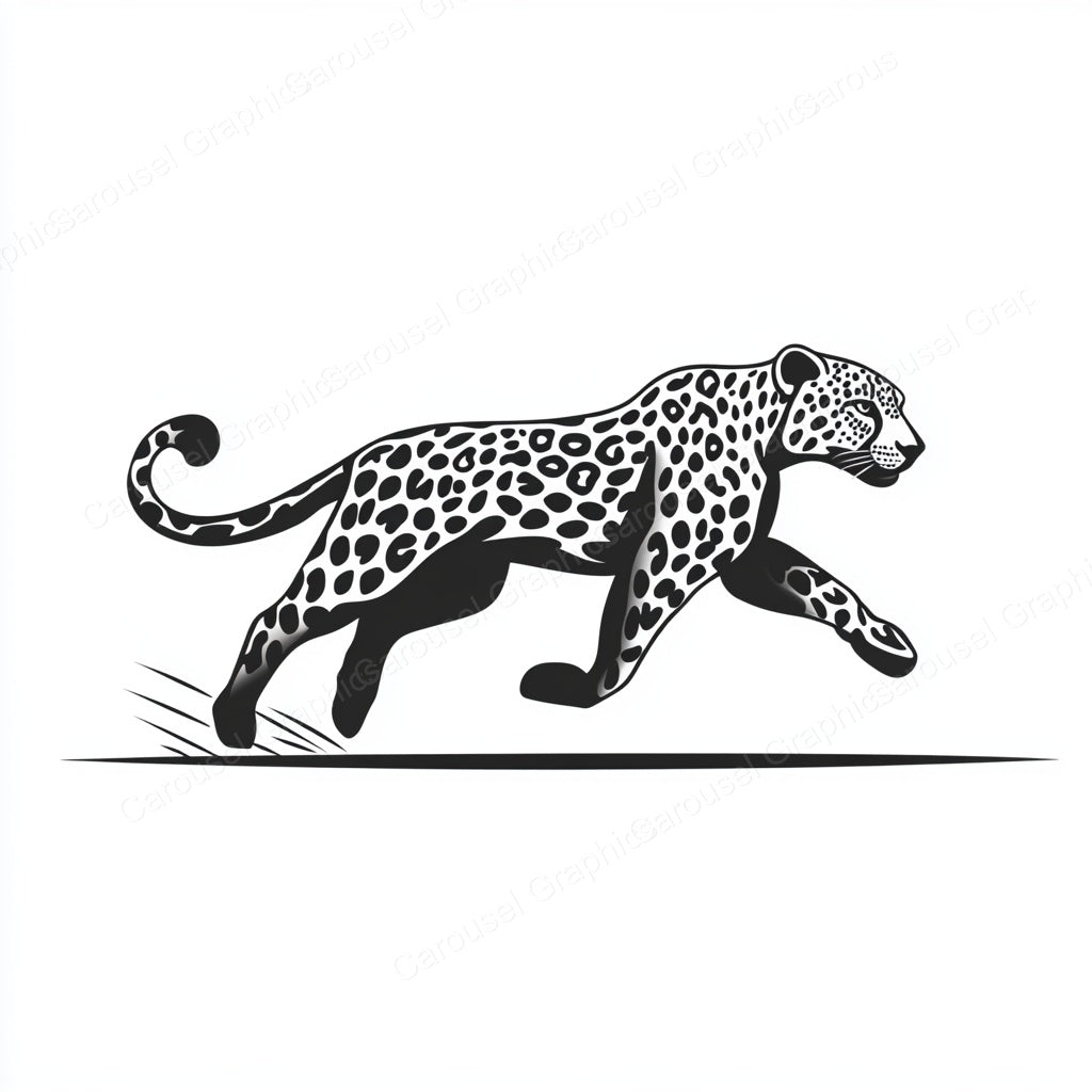 Leopard Vector Graphic preview