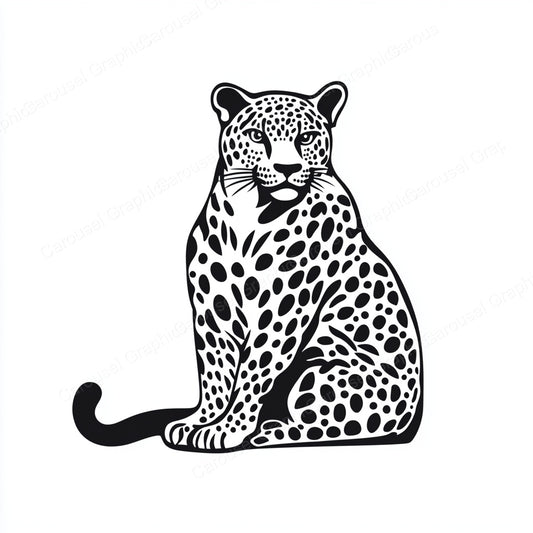 Leopard Vector Graphic preview