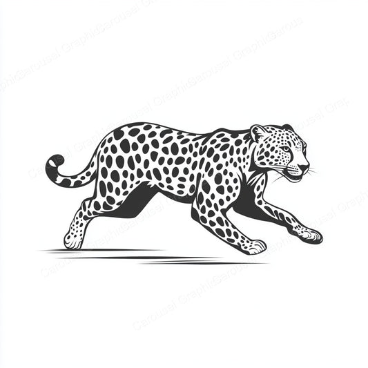 Leopard Vector Graphic preview