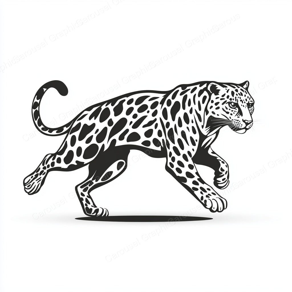 Leopard Vector Graphic preview