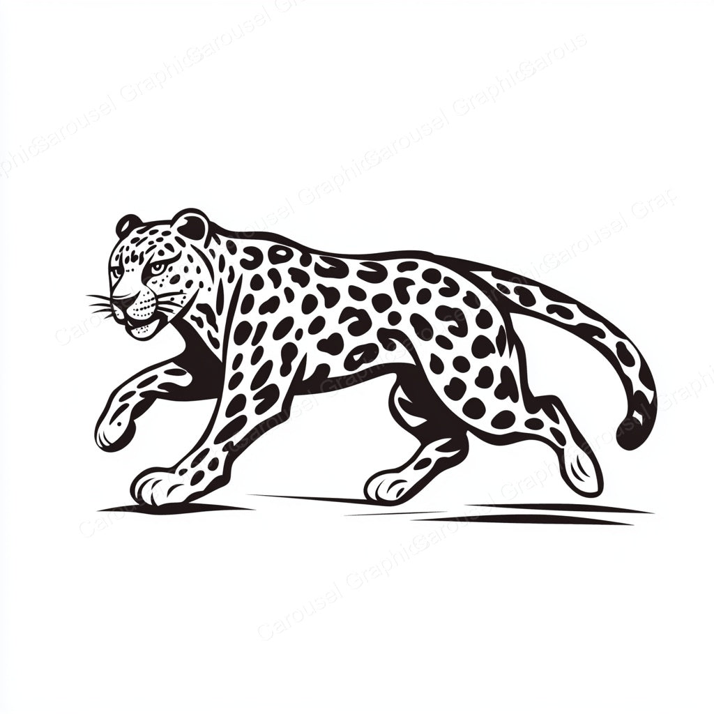Leopard Vector Graphic preview