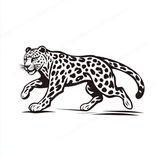 Leopard Vector Graphic preview