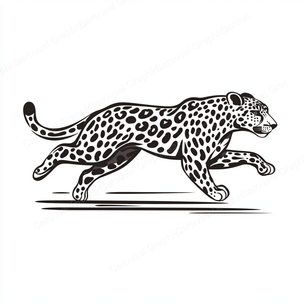 Leopard Vector Graphic preview