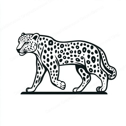 Leopard Vector Graphic preview