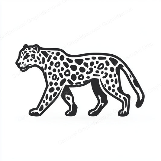 Leopard Vector Graphic preview