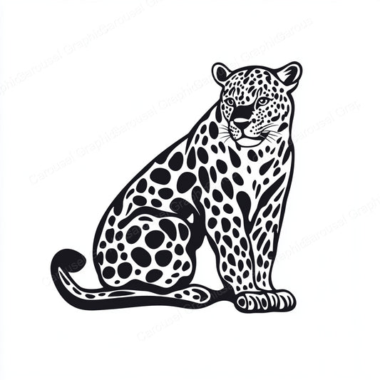 Leopard Vector Graphic preview