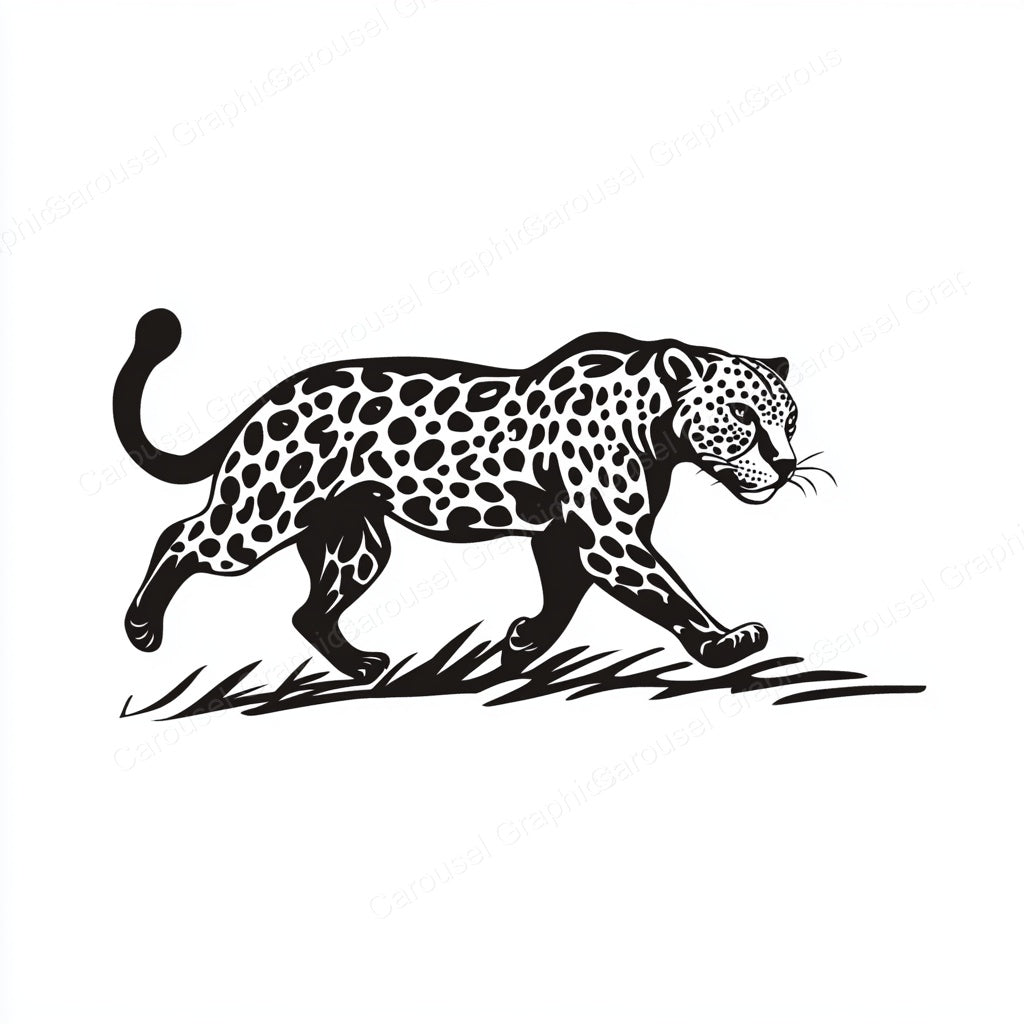 Leopard Vector Graphic preview