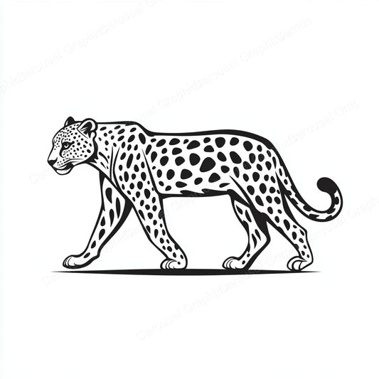 Leopard Vector Graphic preview