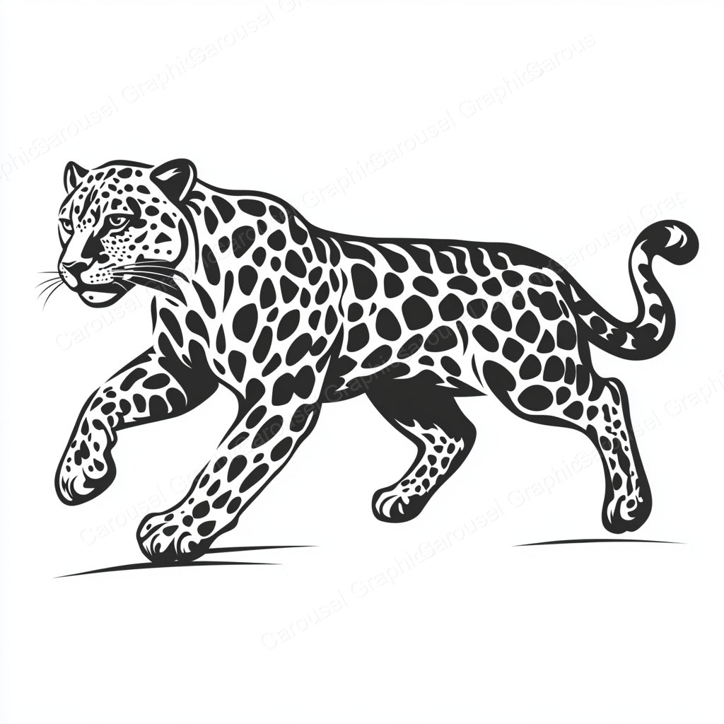 Leopard Vector Graphic preview