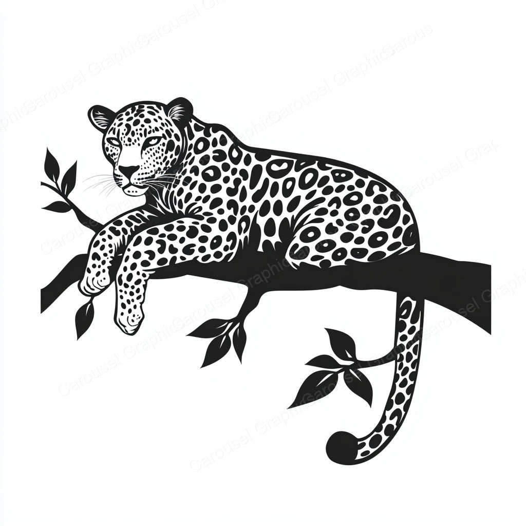 Leopard Vector Graphic preview