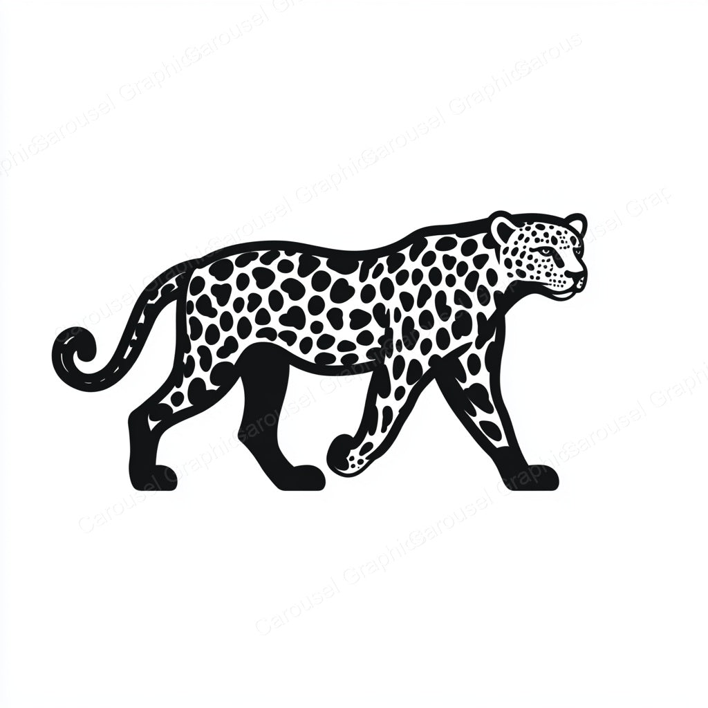 Leopard Vector Graphic preview