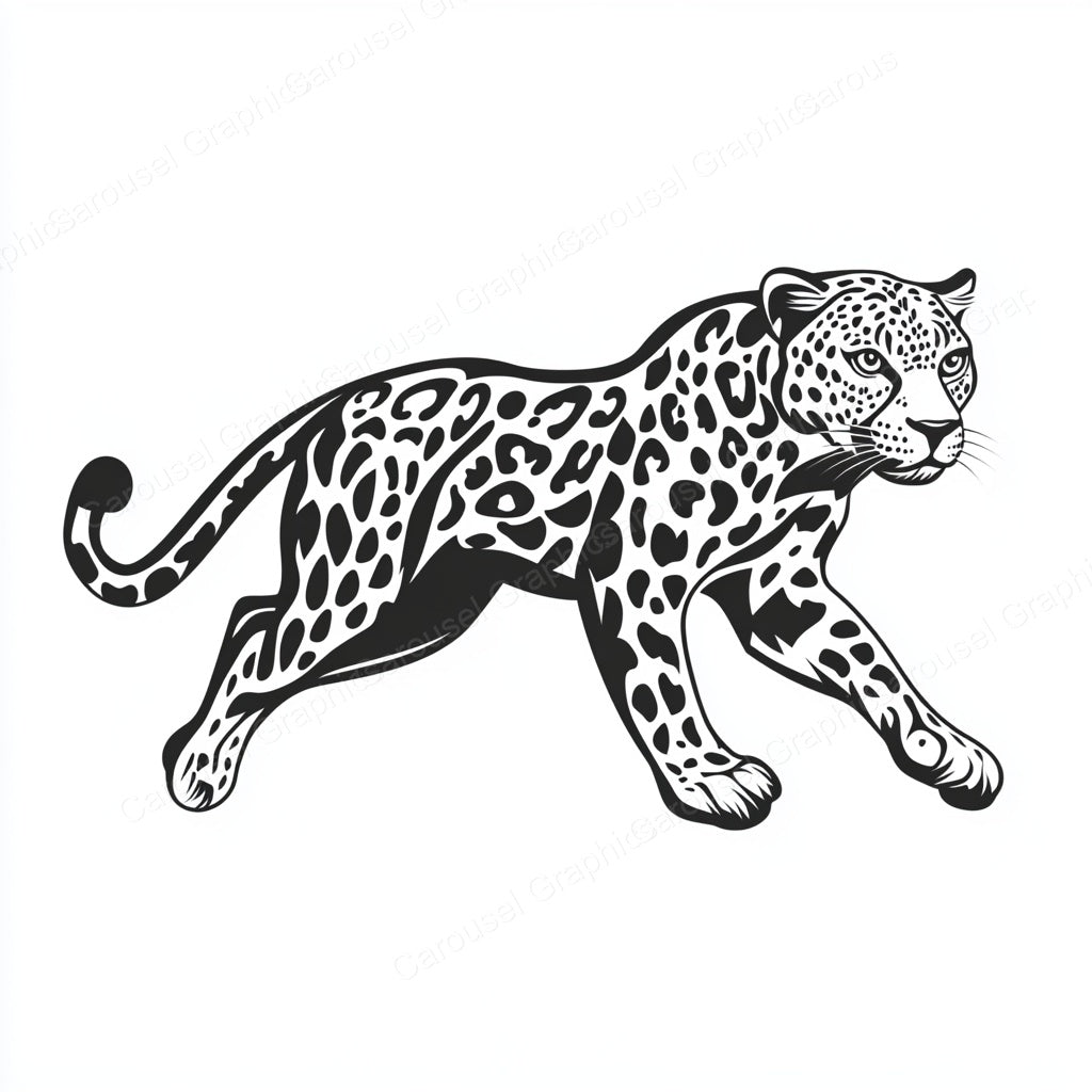 Leopard Vector Graphic preview