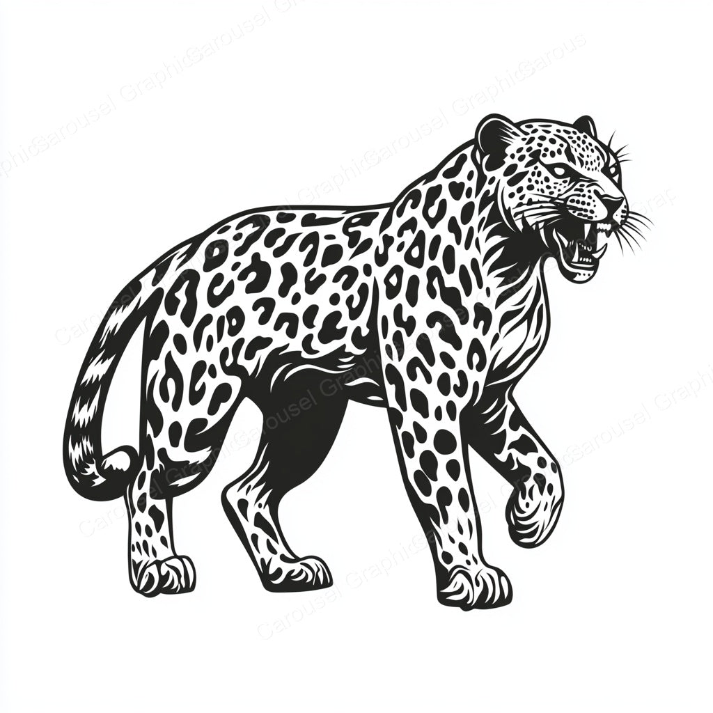 Leopard Vector Graphic preview