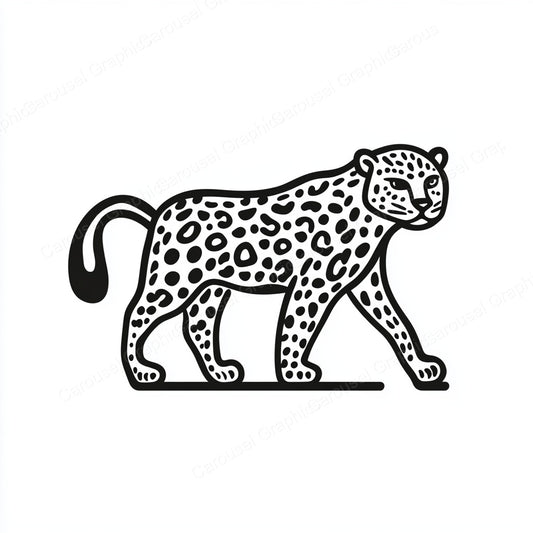Leopard Vector Graphic preview