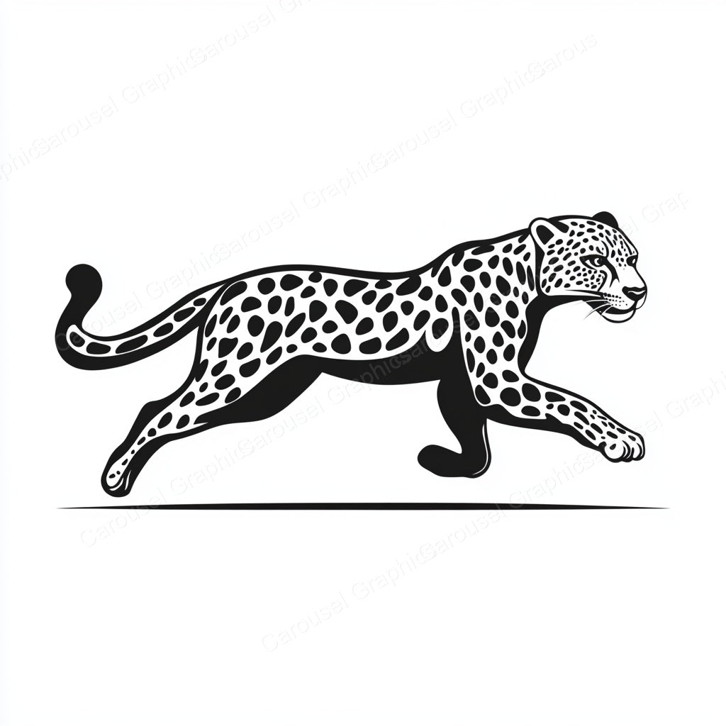 Leopard Vector Graphic preview