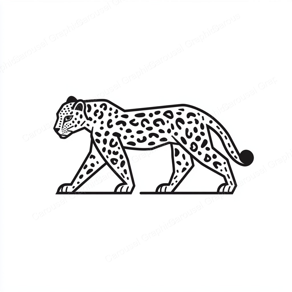 Leopard Vector Graphic preview