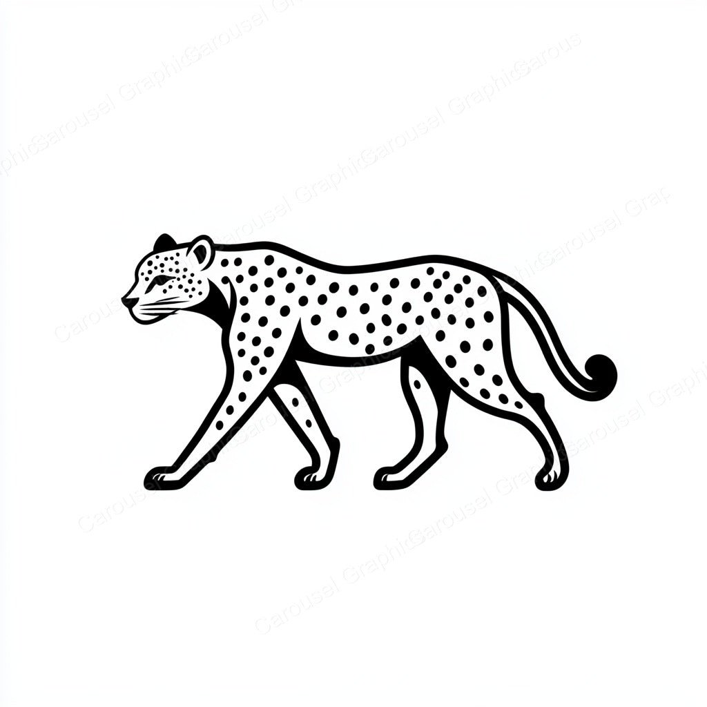 Leopard Vector Graphic preview