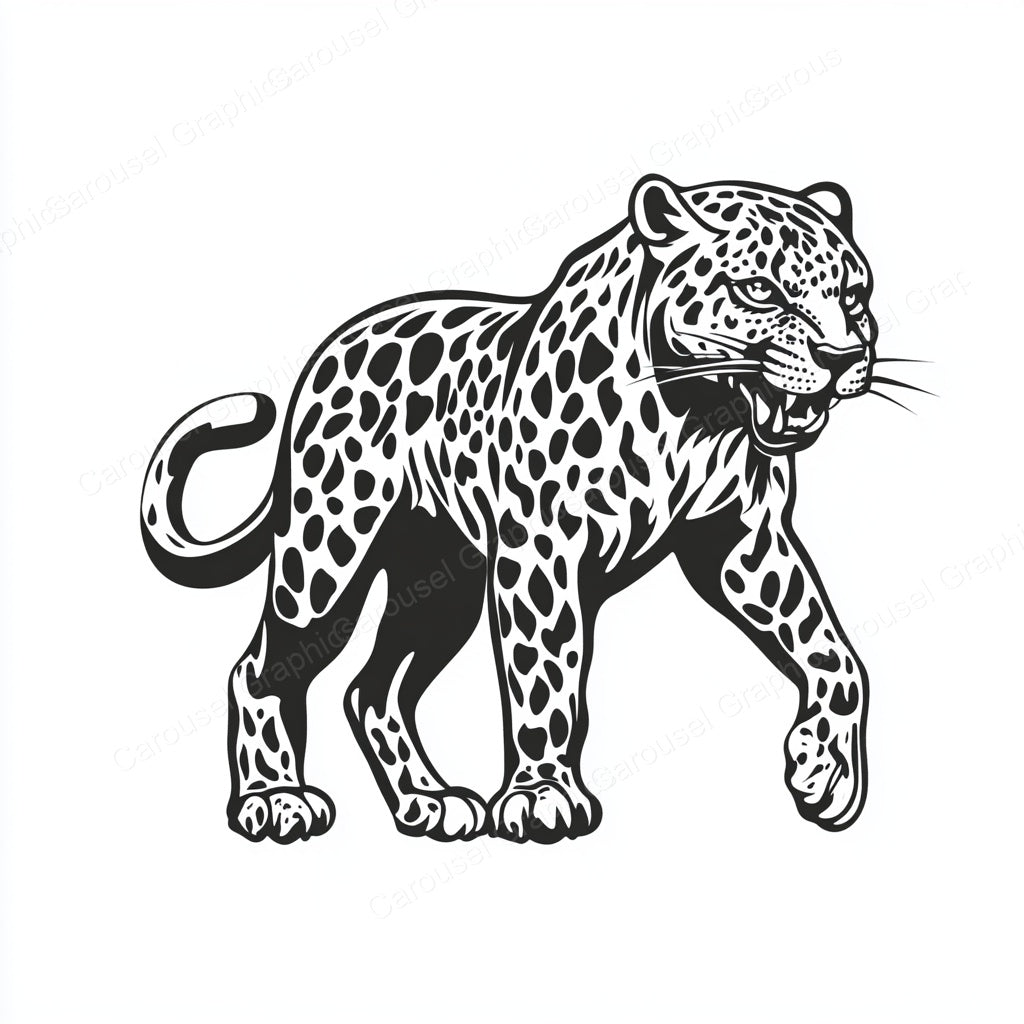 Leopard Vector Graphic preview
