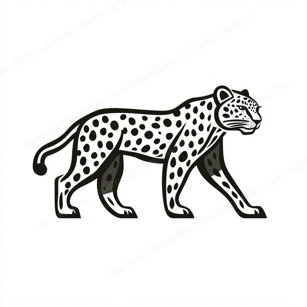 Leopard Vector Graphic preview