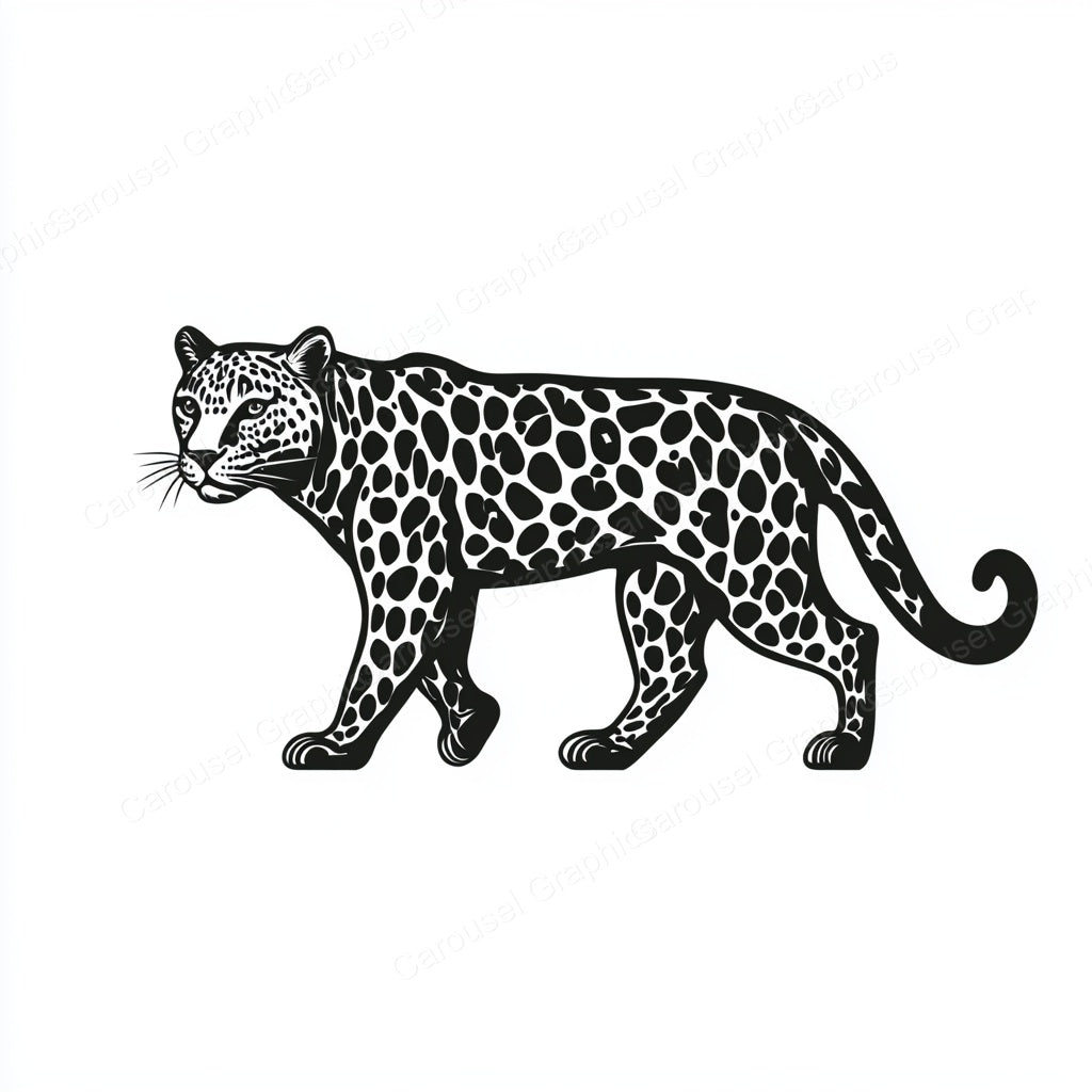 Leopard Vector Graphic preview