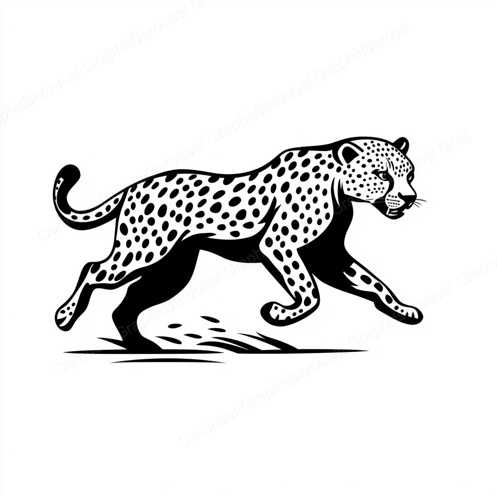 Leopard Vector Graphic preview