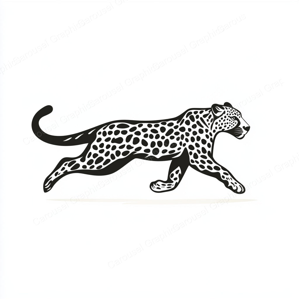 Leopard Vector Graphic preview